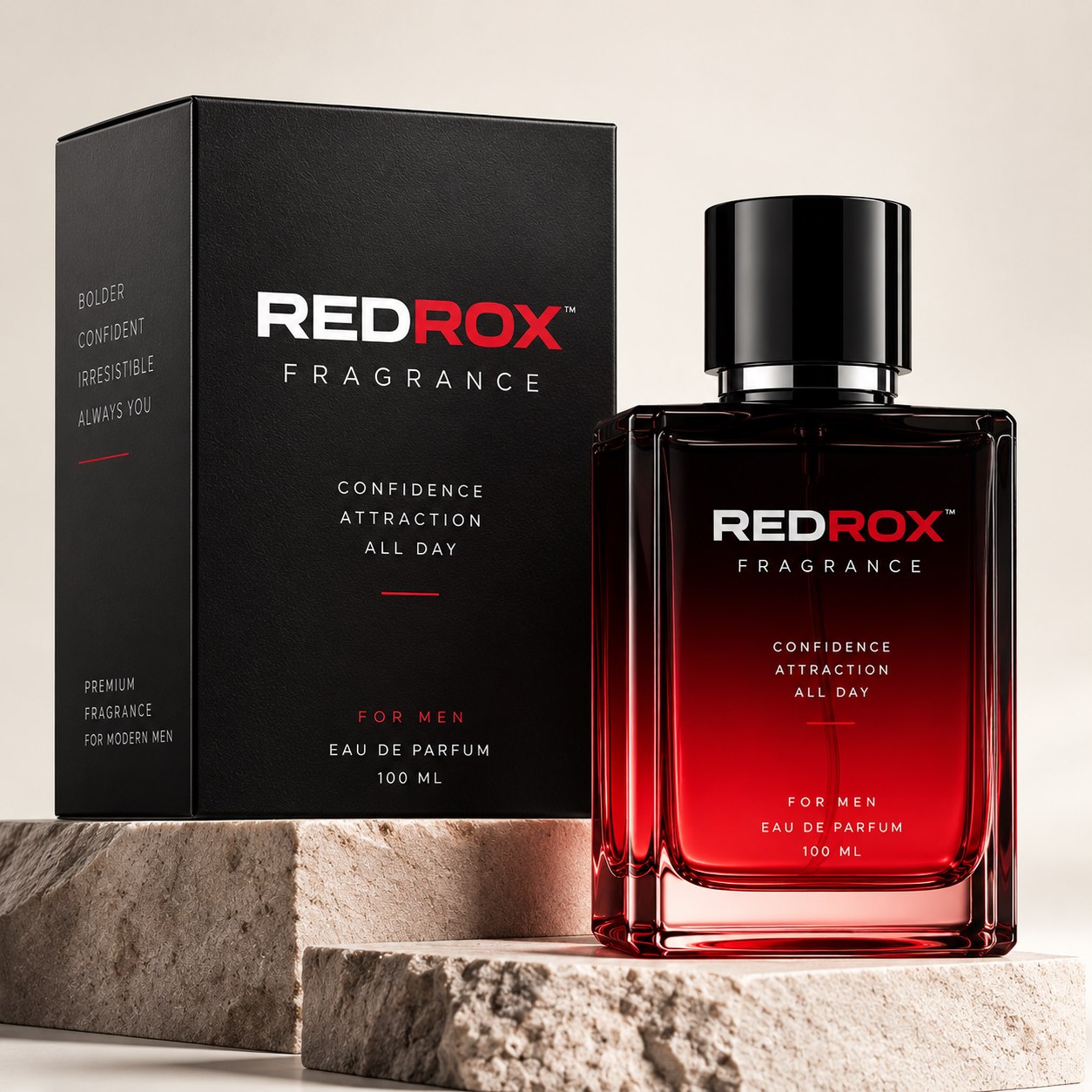 REDROX Fragrance 100ML bottle with box