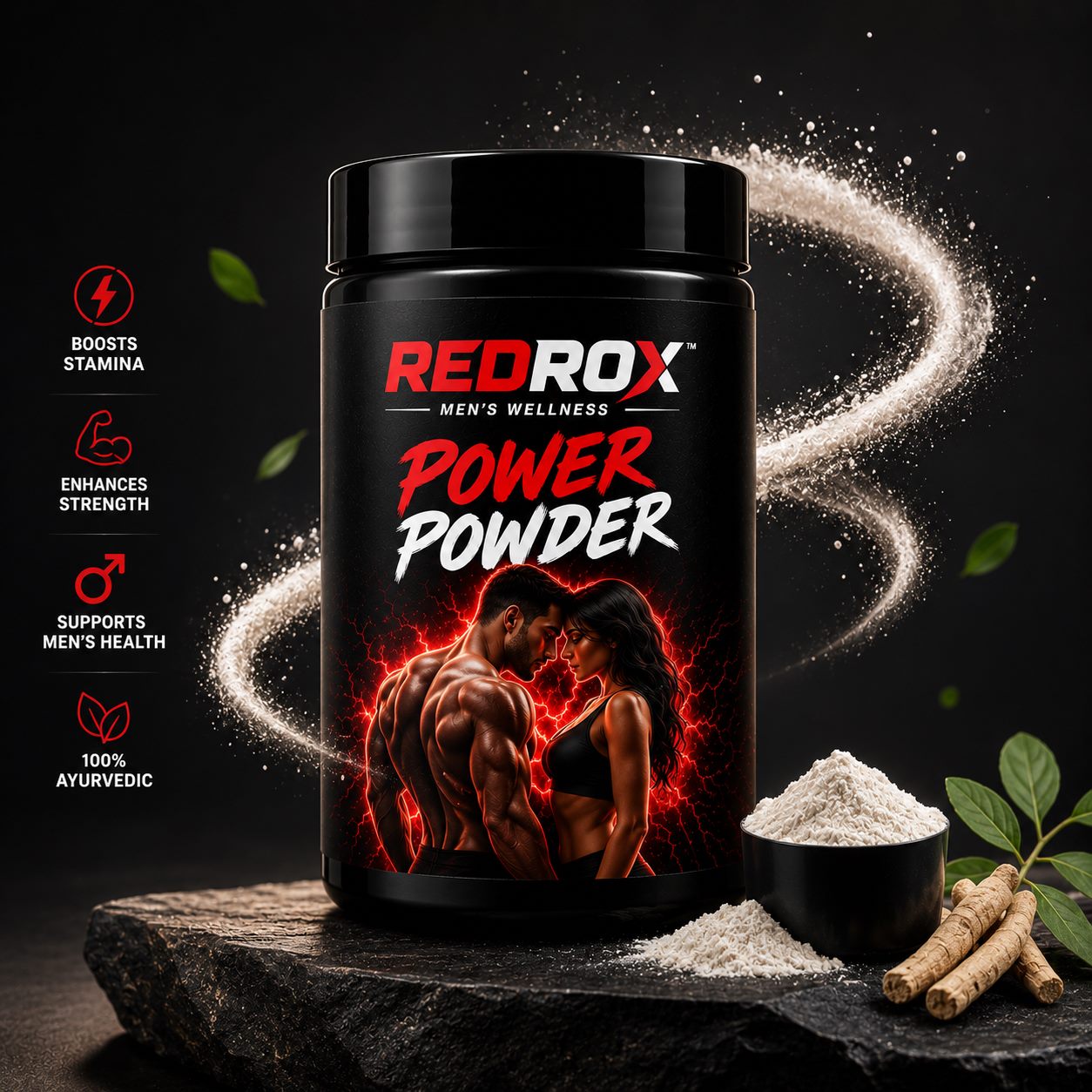 REDROX Power Powder key benefits