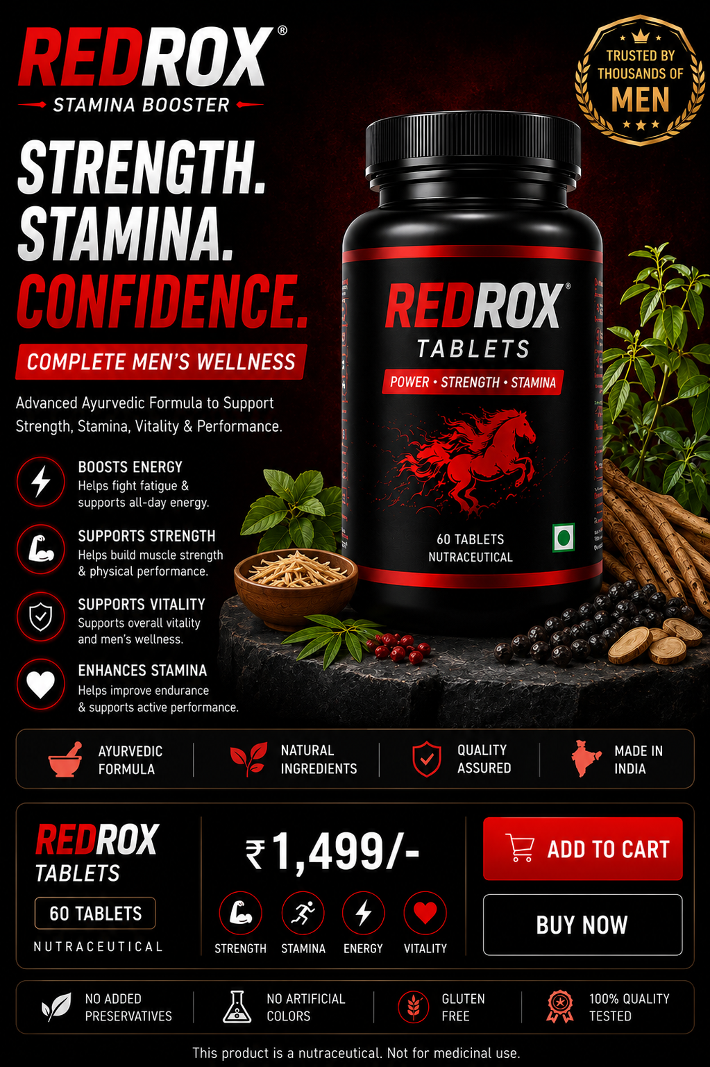 REDROX Tablets 60 tablets