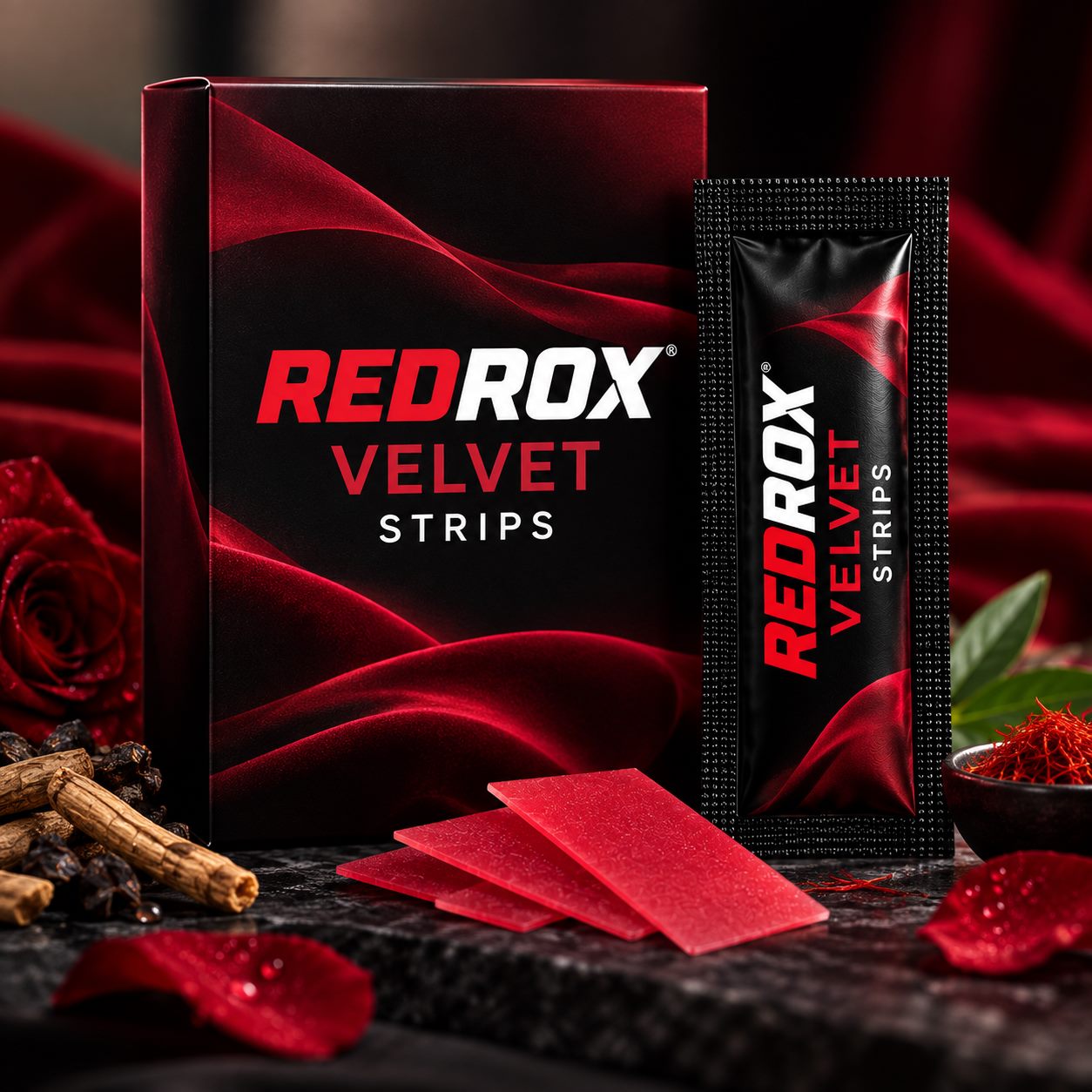 REDROX VELVET STRIPS 30 strips